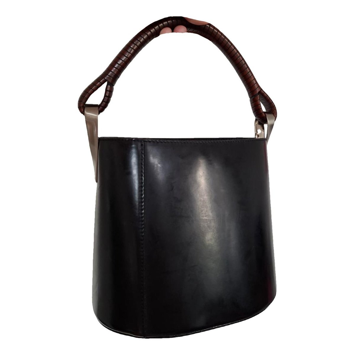 Pagodon leather handbag