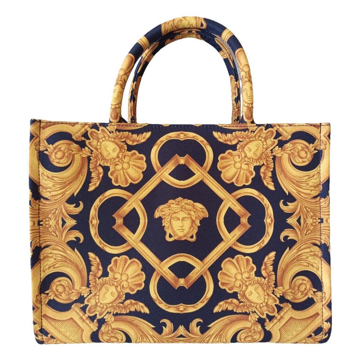 La Medusa cloth handbag