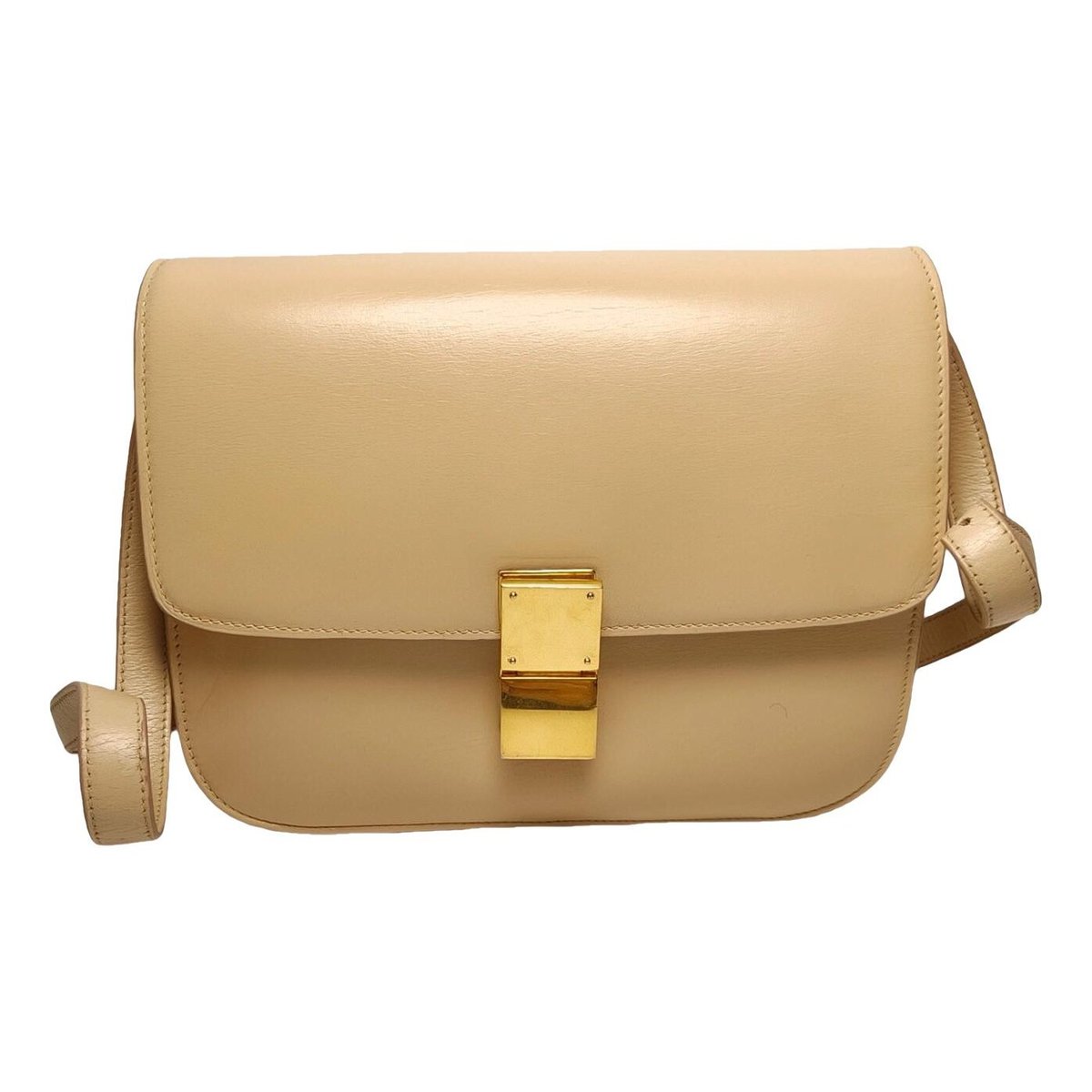 Classic leather crossbody bag
