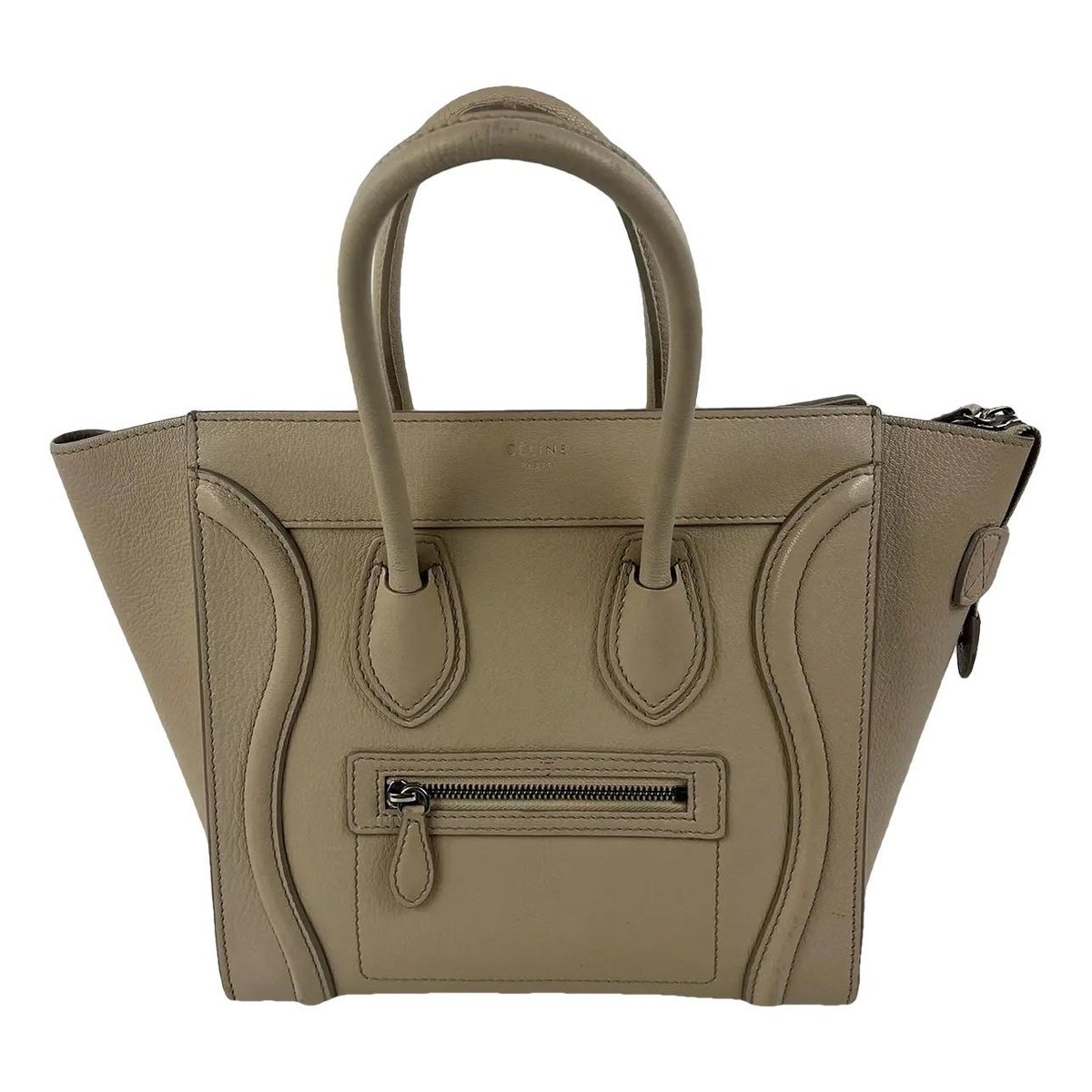 Luggage leather handbag