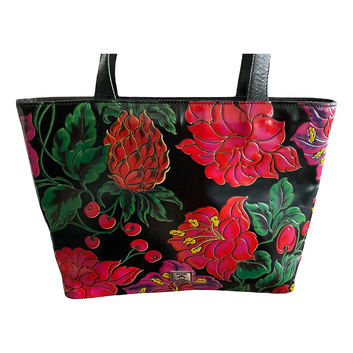 Patent leather mini bag