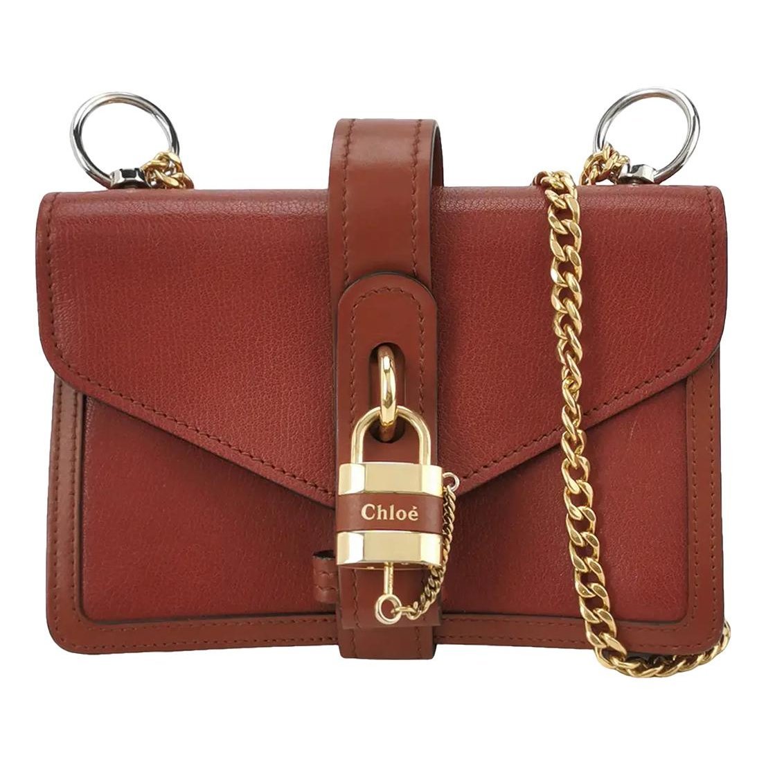 Aby leather handbag