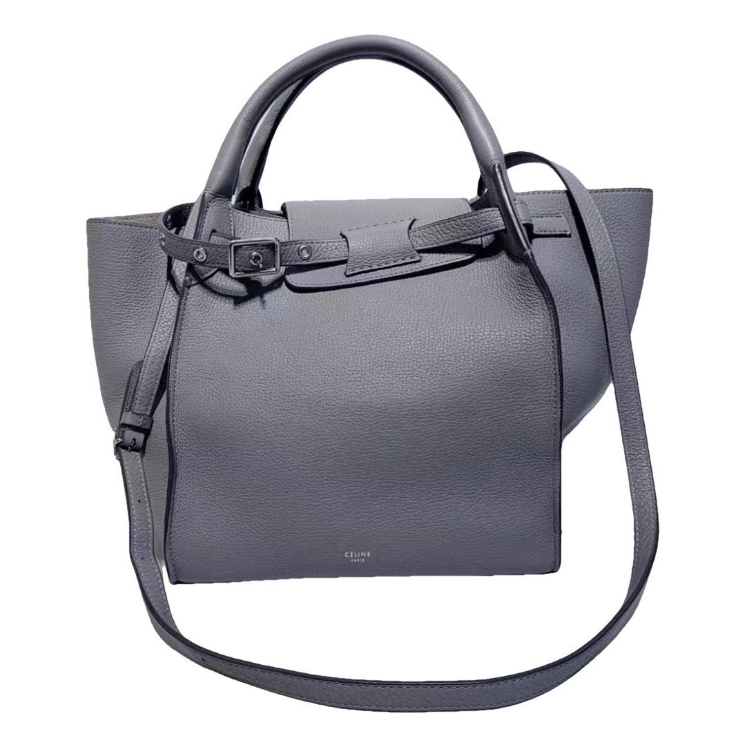 Big Bag leather handbag