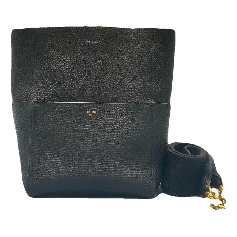 Seau Sangle leather tote