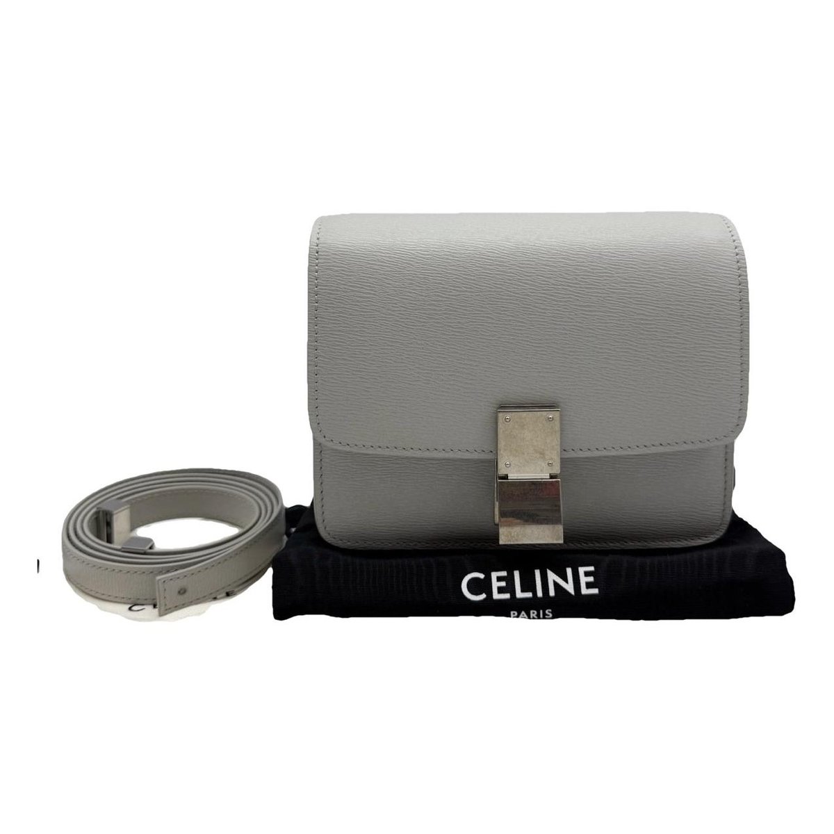 Classic leather handbag