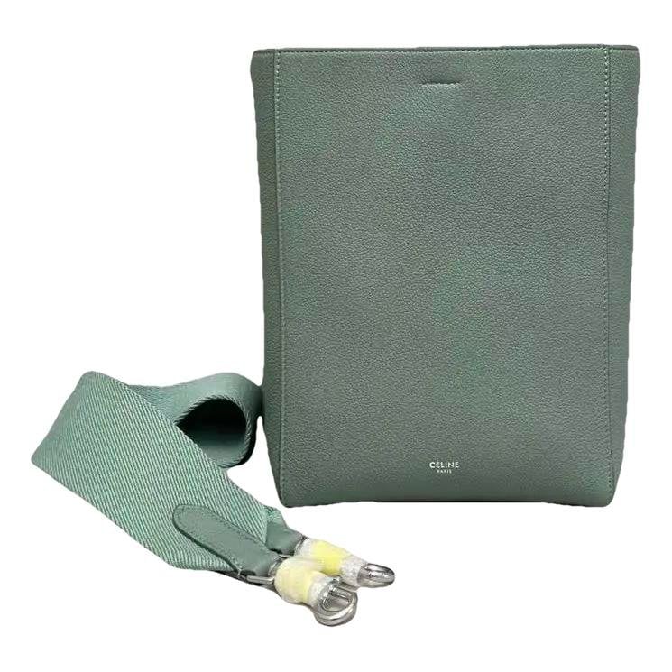 Seau Sangle leather handbag