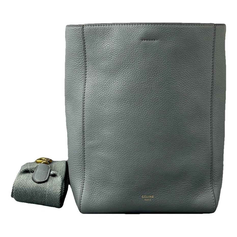 Seau Sangle leather handbag