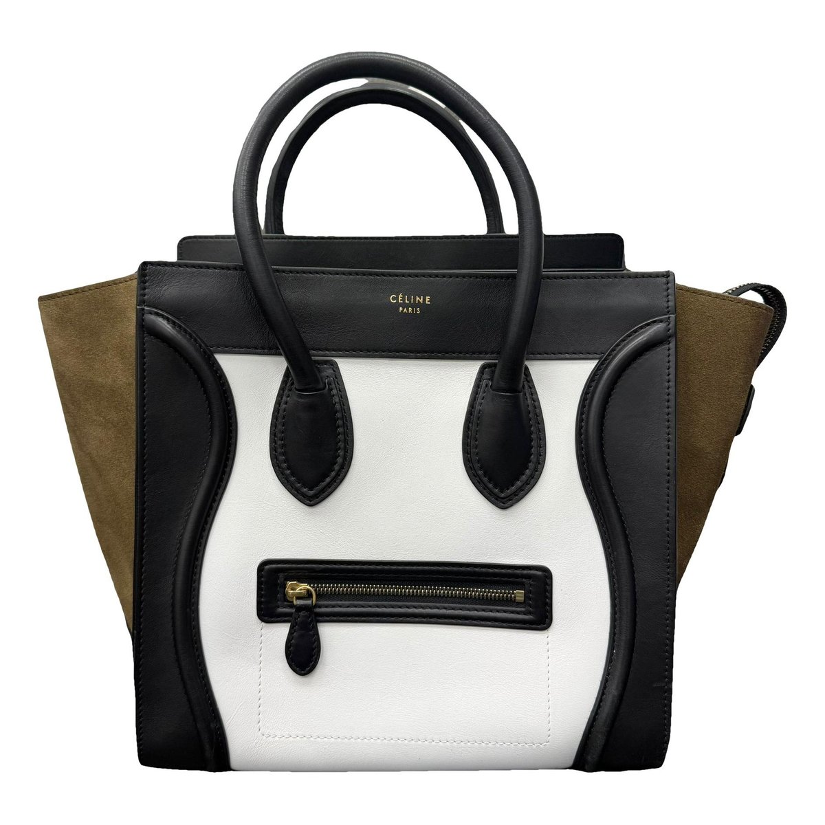 Luggage leather handbag