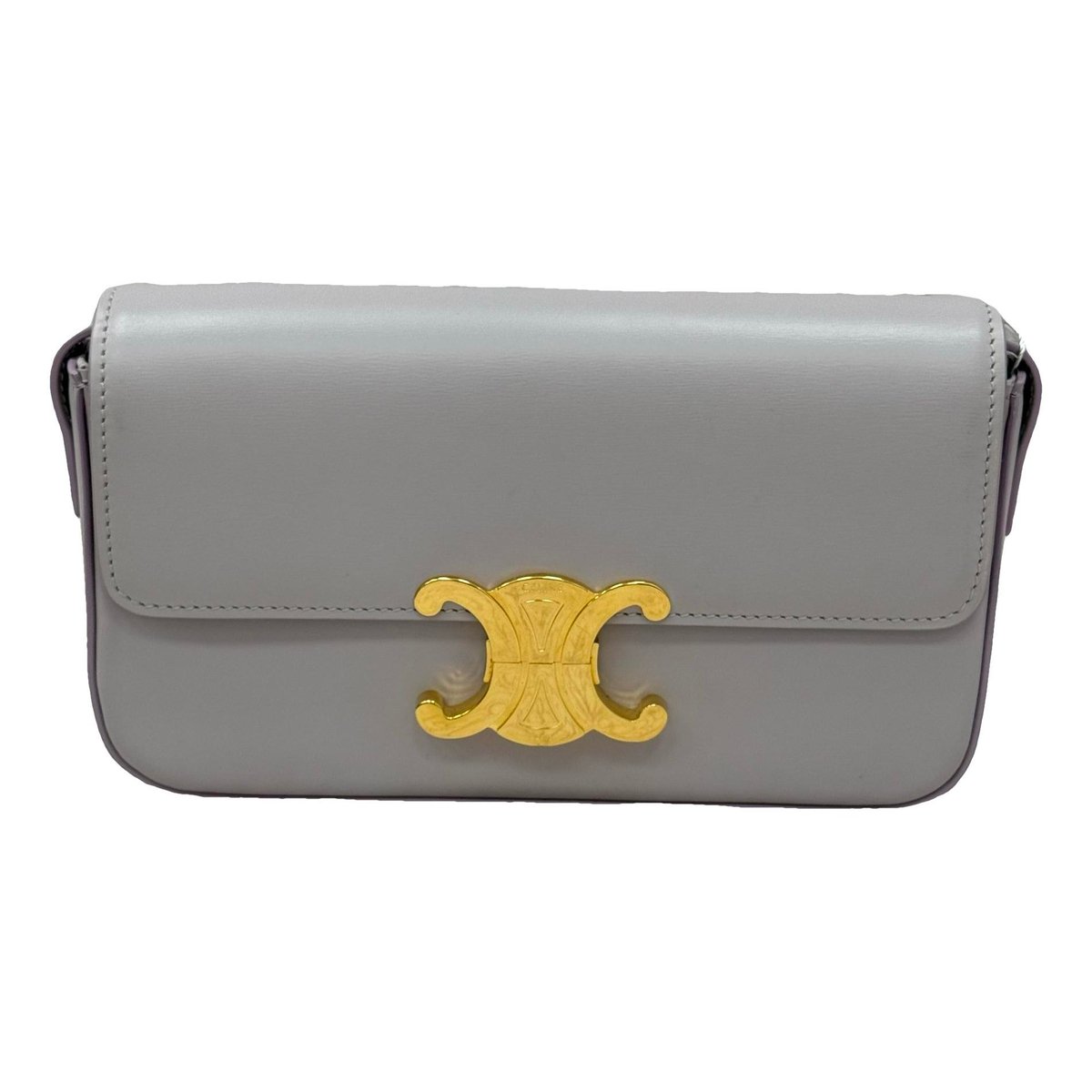 Triomphe Long leather handbag