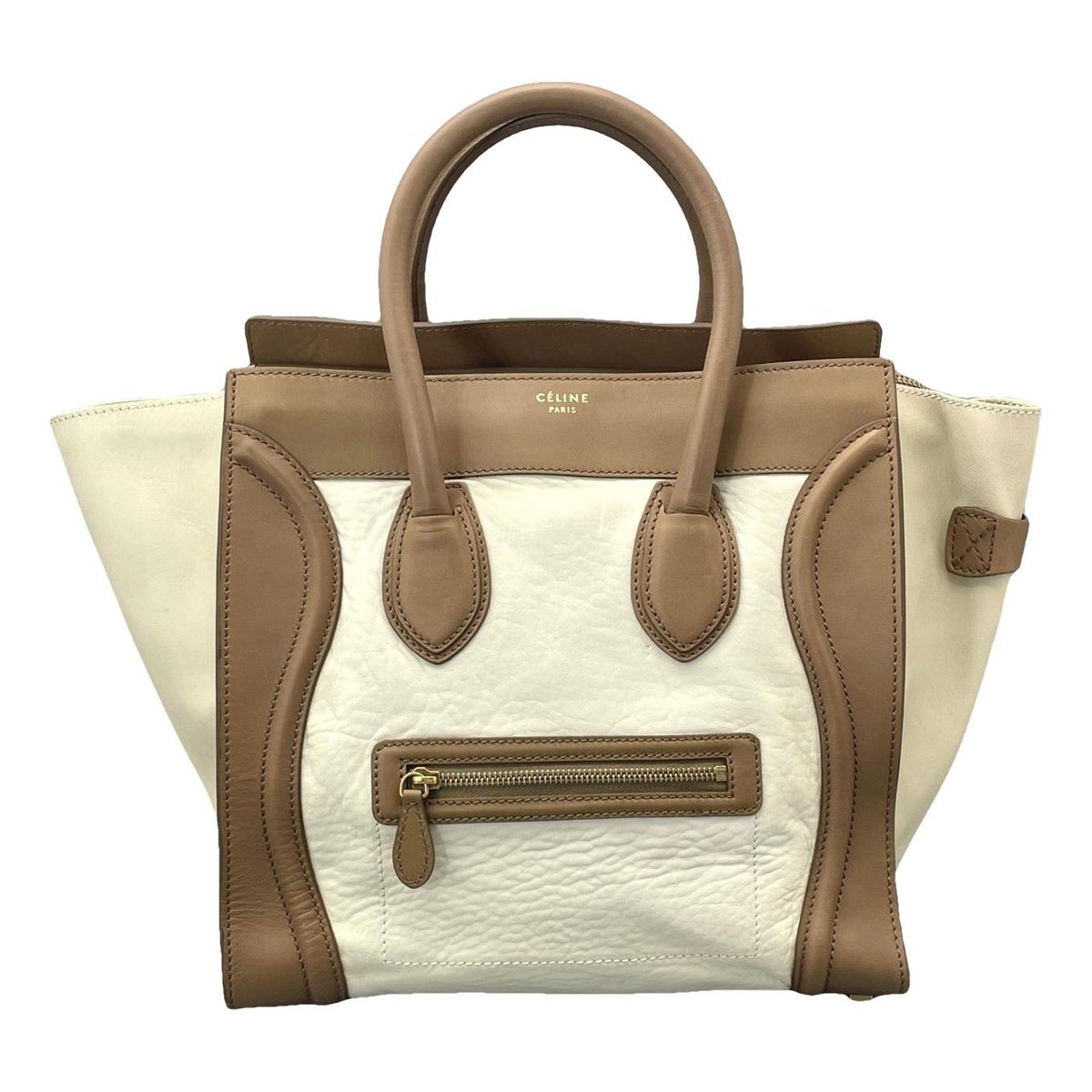 Luggage leather handbag