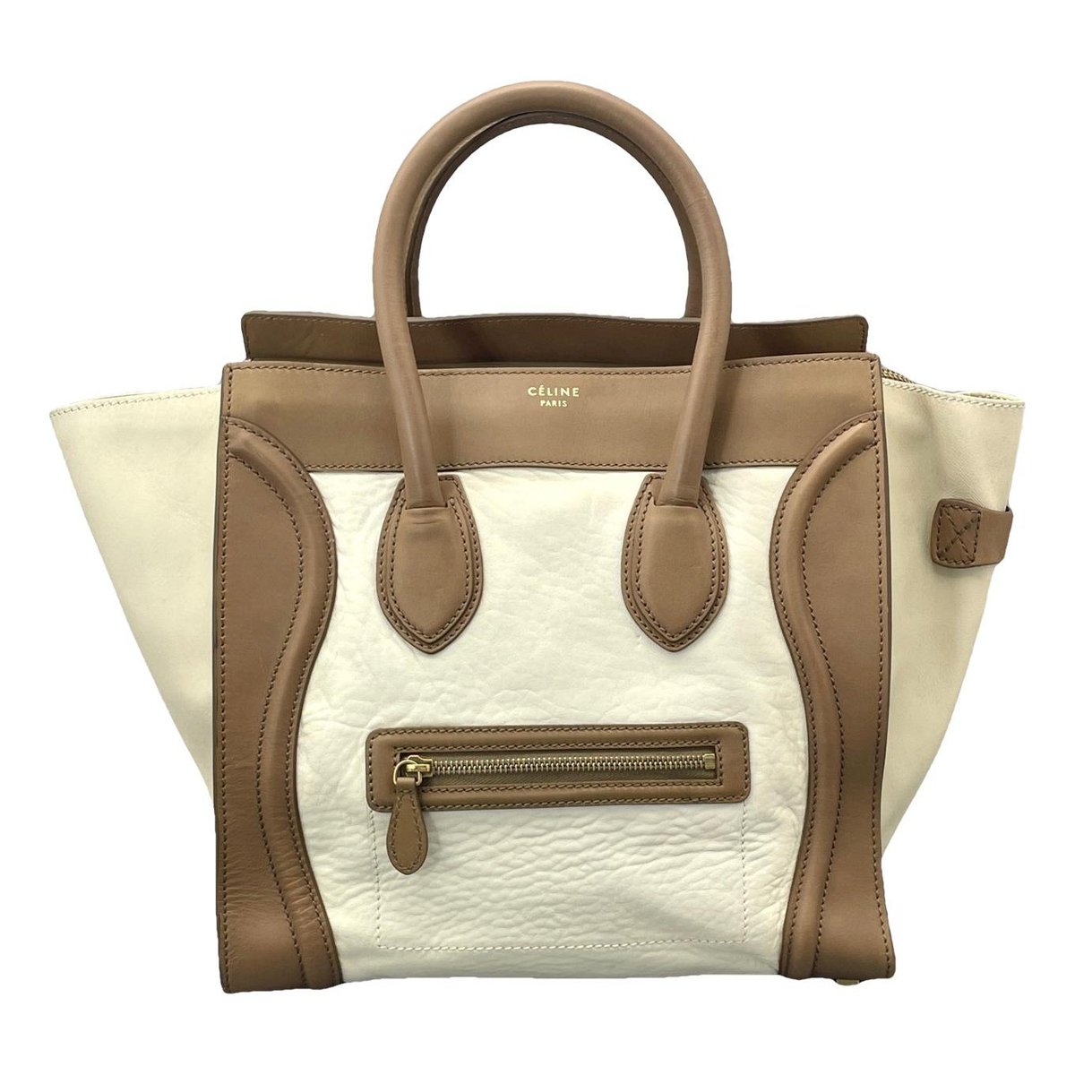 Luggage leather handbag