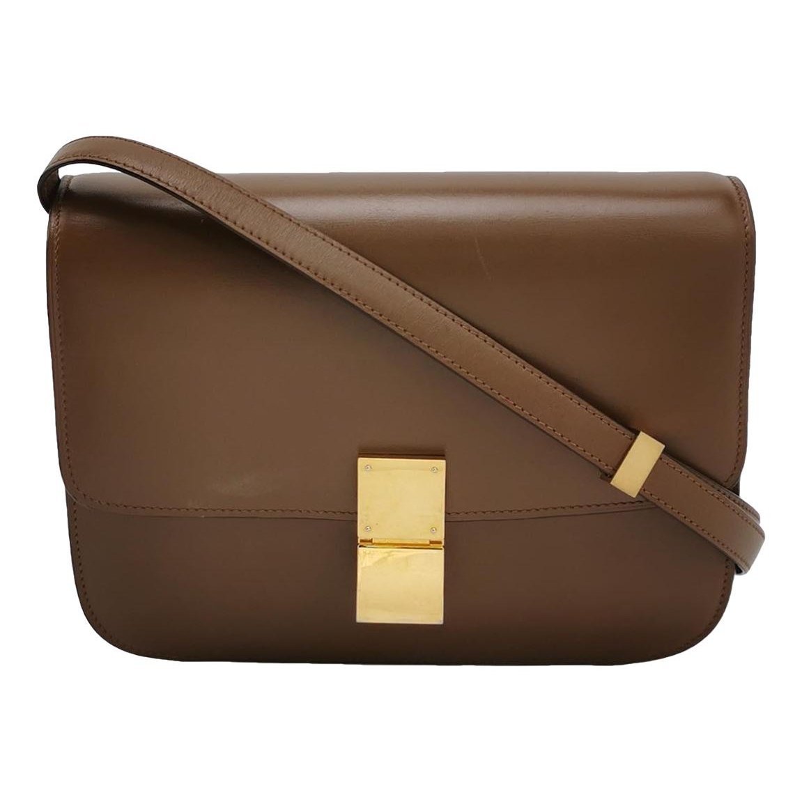 Classic leather handbag
