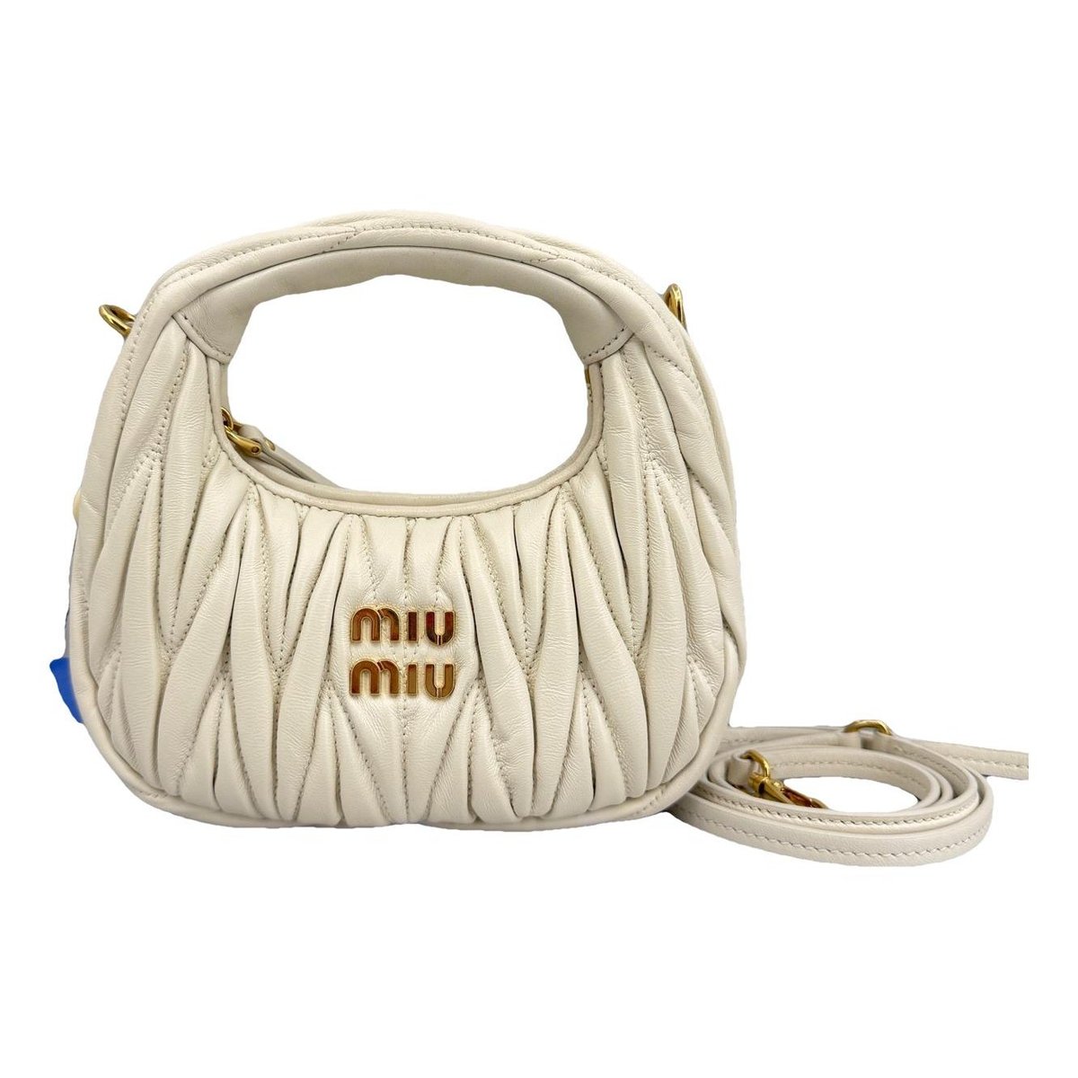 Miu Wander leather handbag