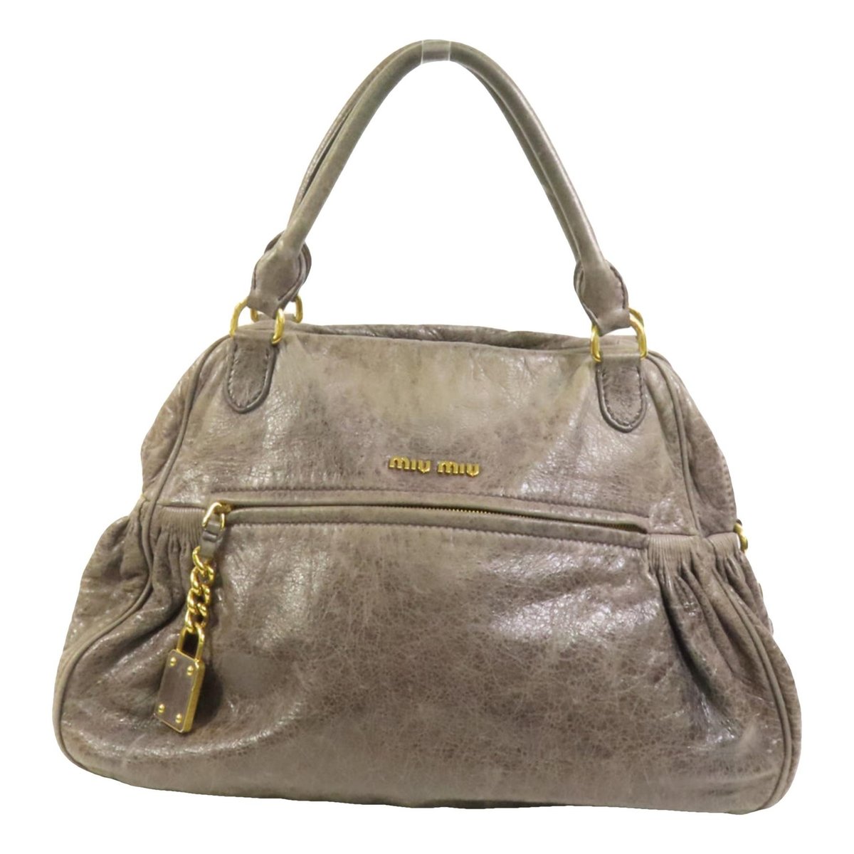 Vitello leather handbag