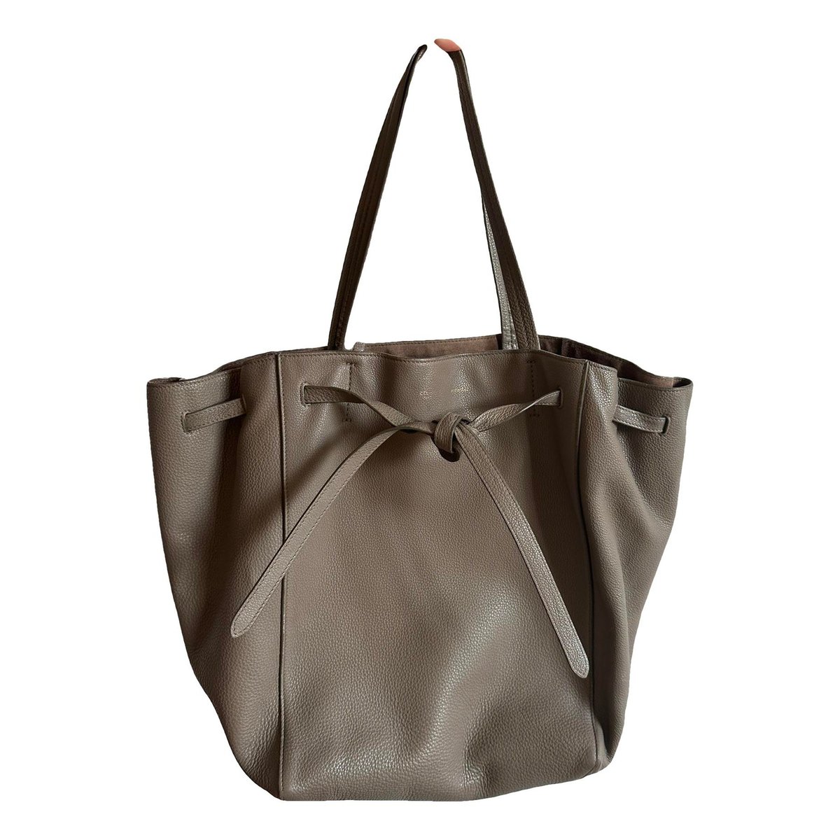 Cabas Phantom leather tote