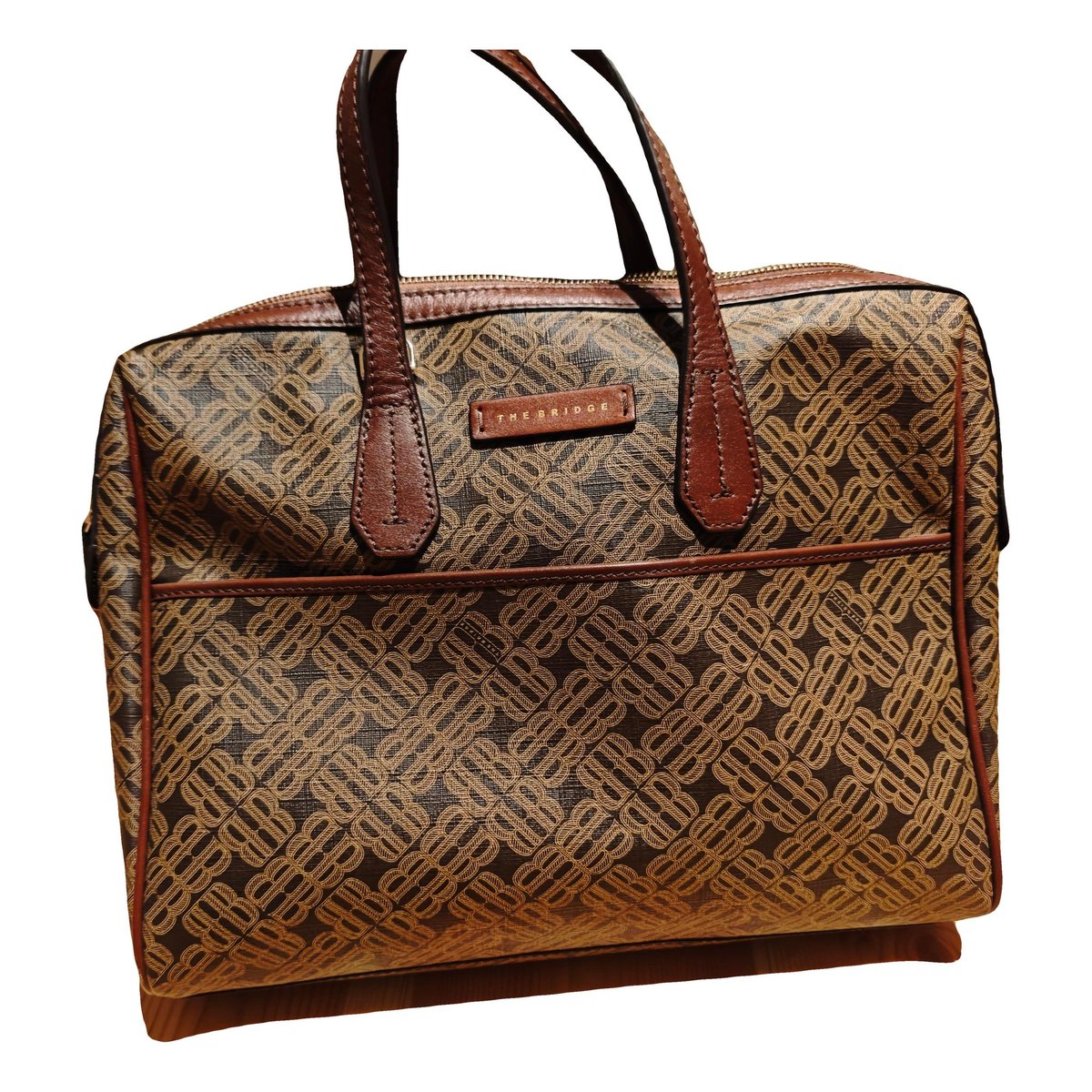 Leather satchel