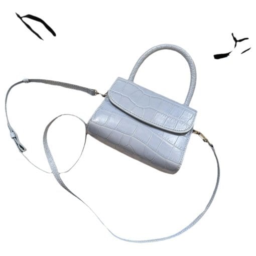 Mini leather handbag