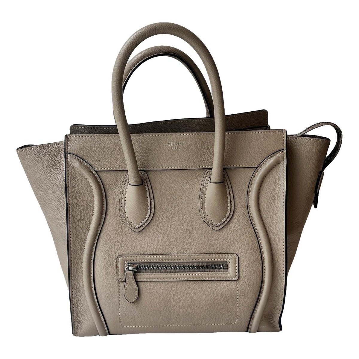 Luggage leather handbag