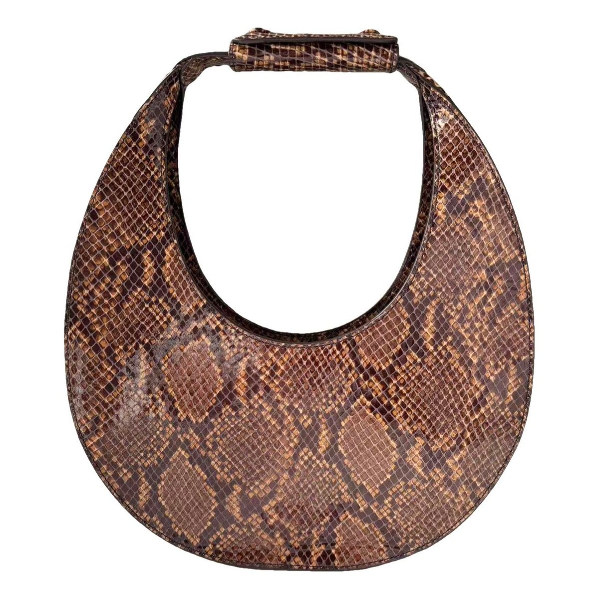 Moon leather handbag