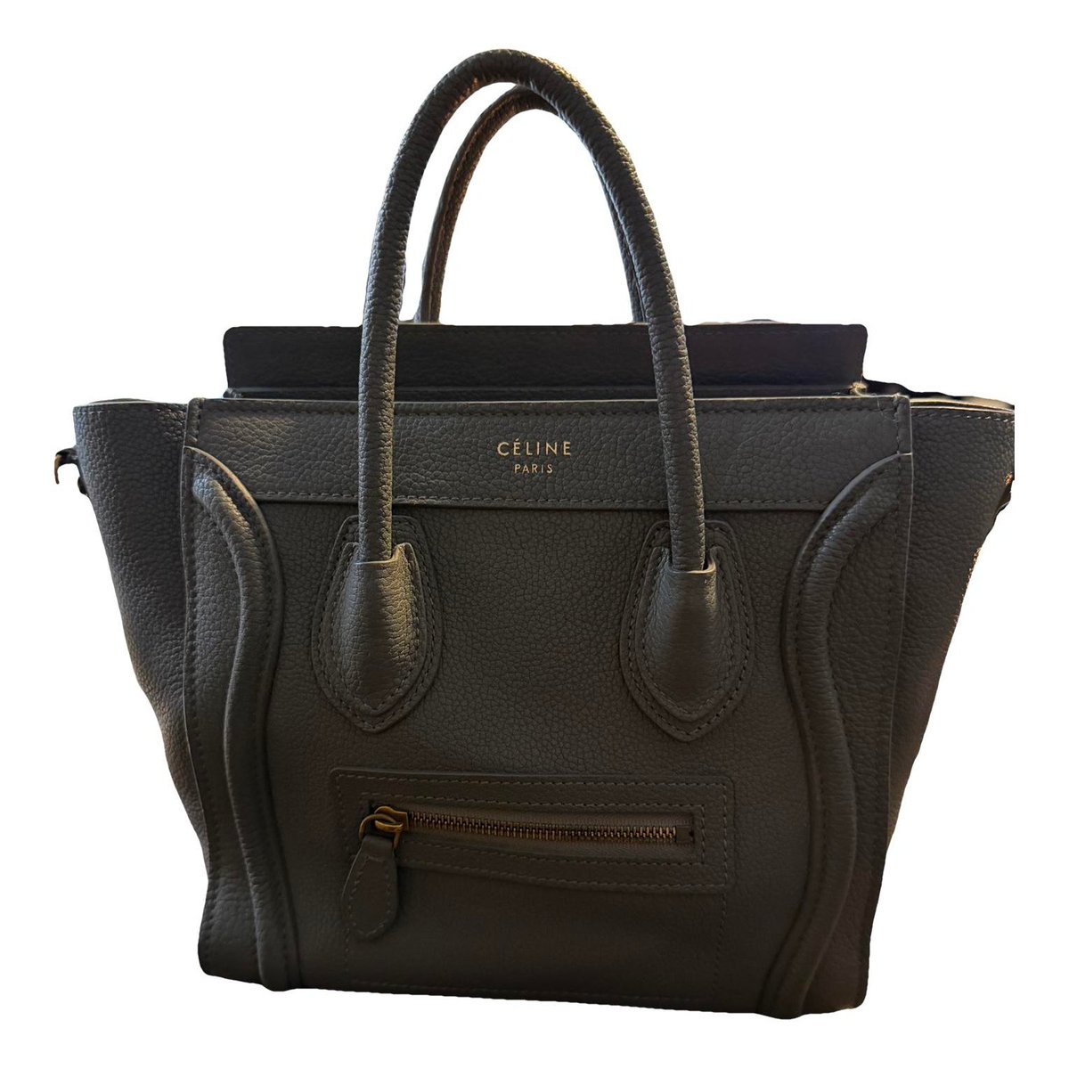 Nano Luggage leather handbag
