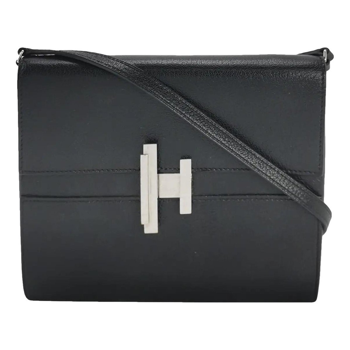 Cinhetic leather crossbody bag