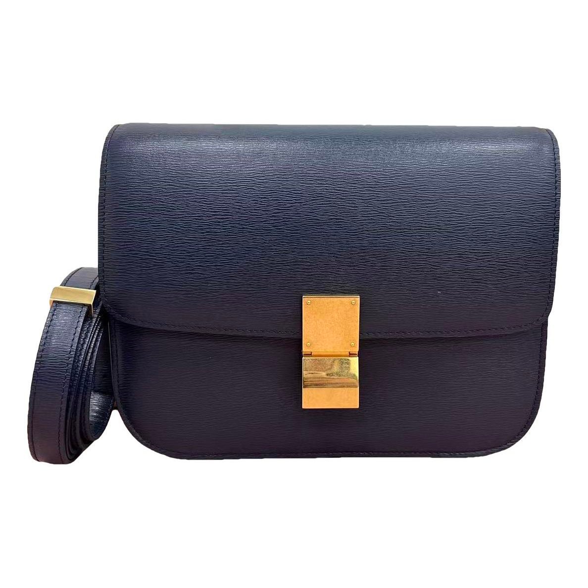 Classic leather handbag