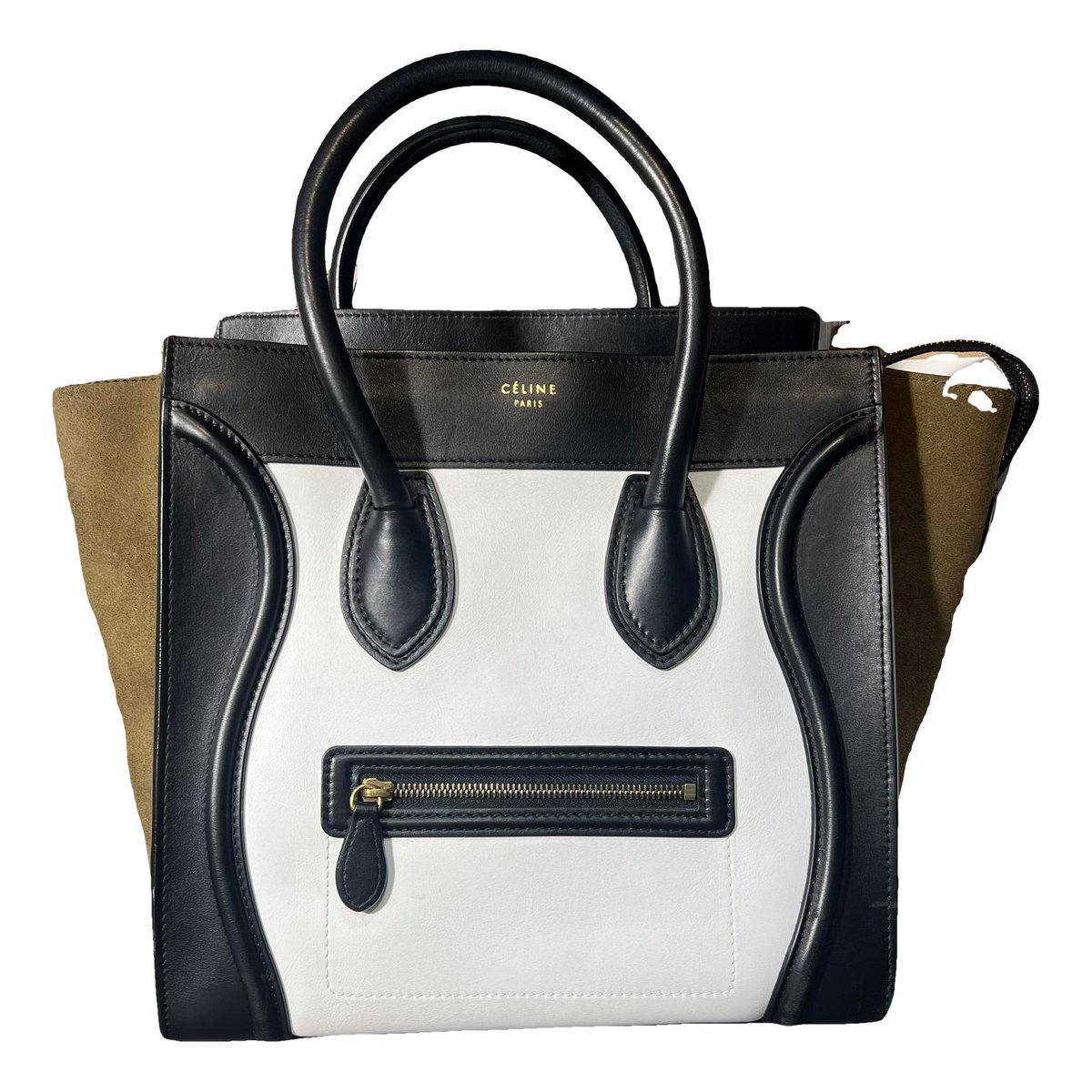 Luggage leather handbag