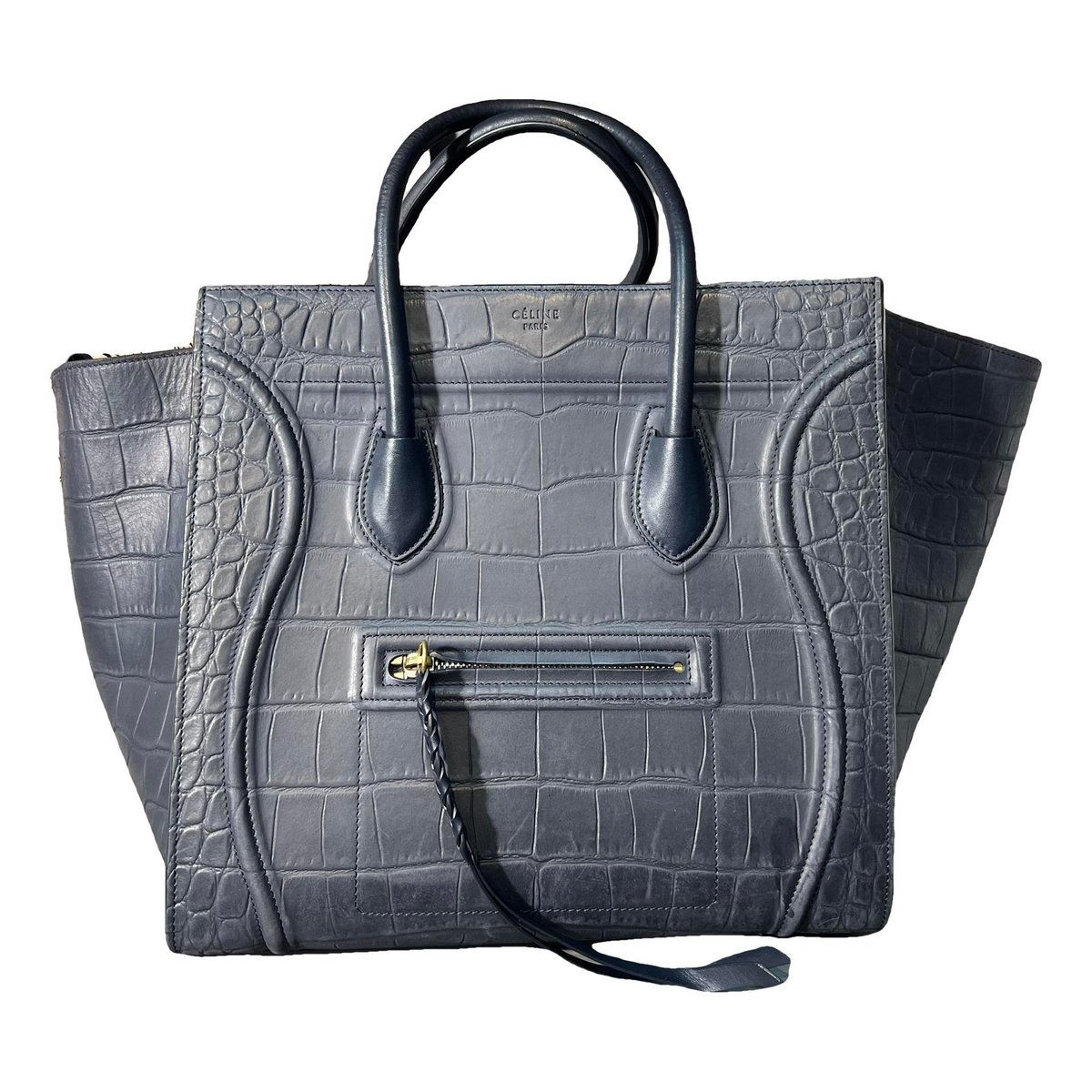 Luggage leather handbag