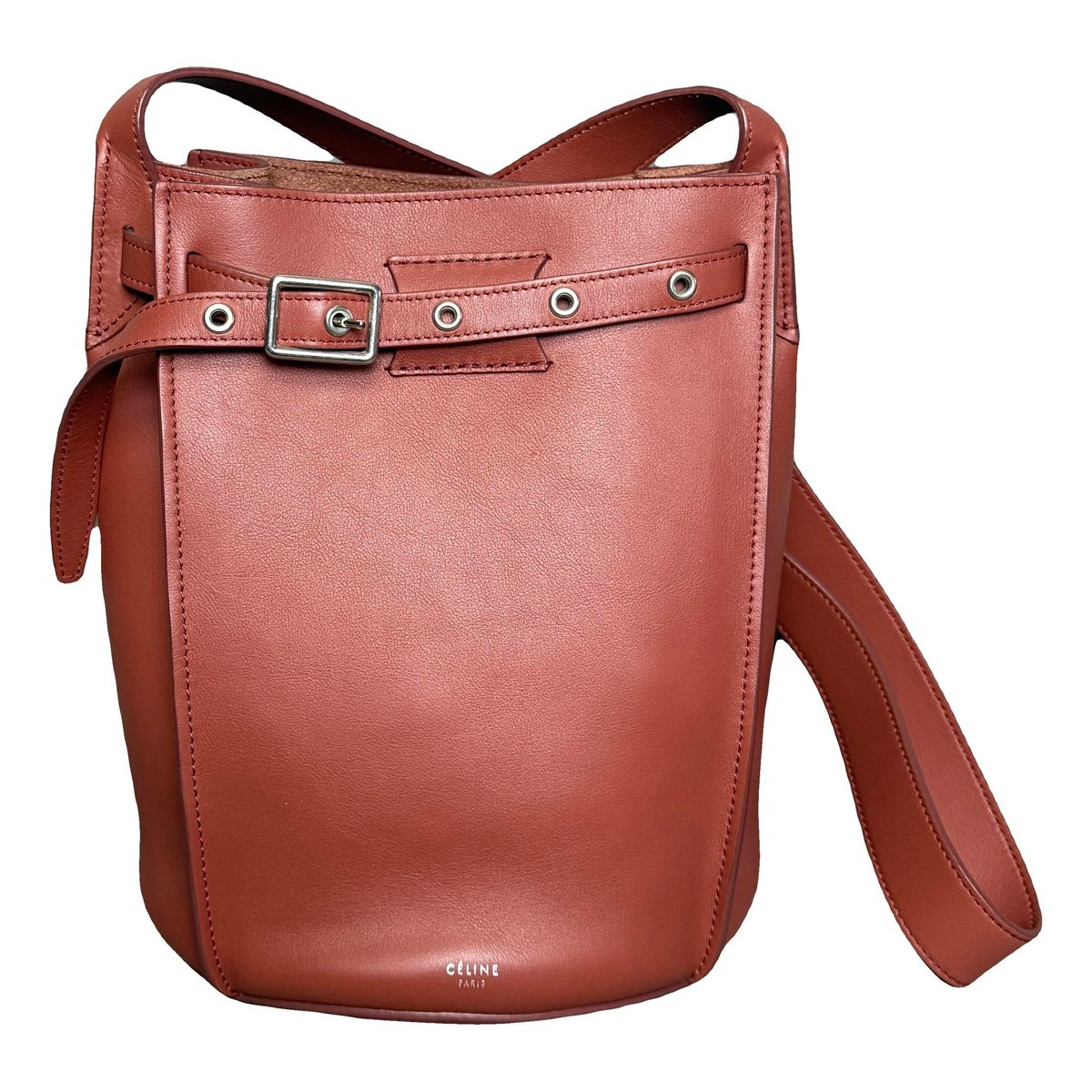 Big Bag leather handbag