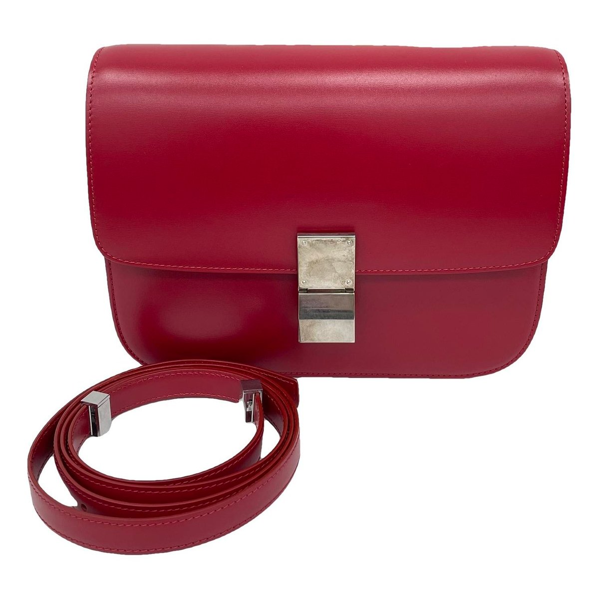 Classic leather handbag