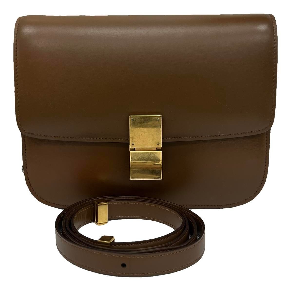 Classic leather handbag