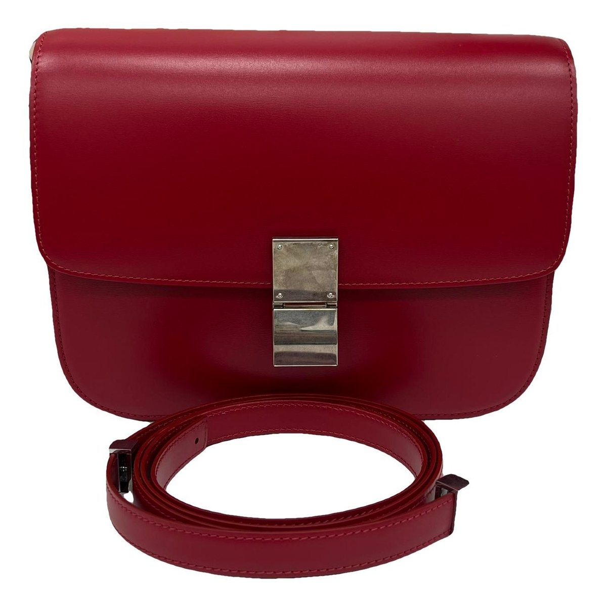 Classic leather handbag