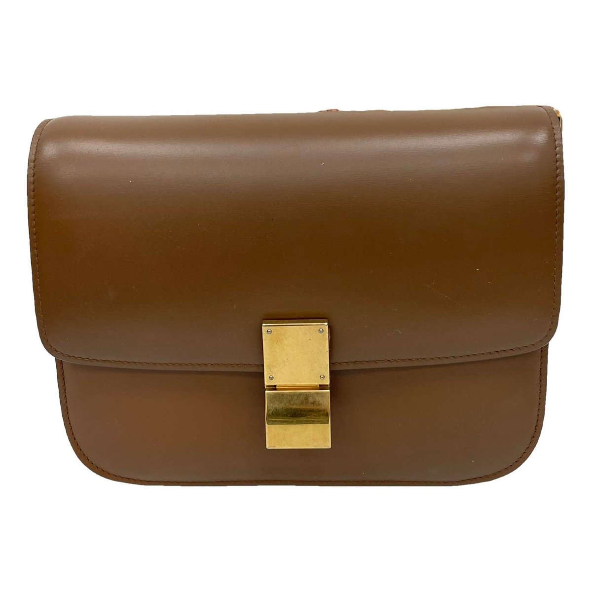 Classic leather handbag
