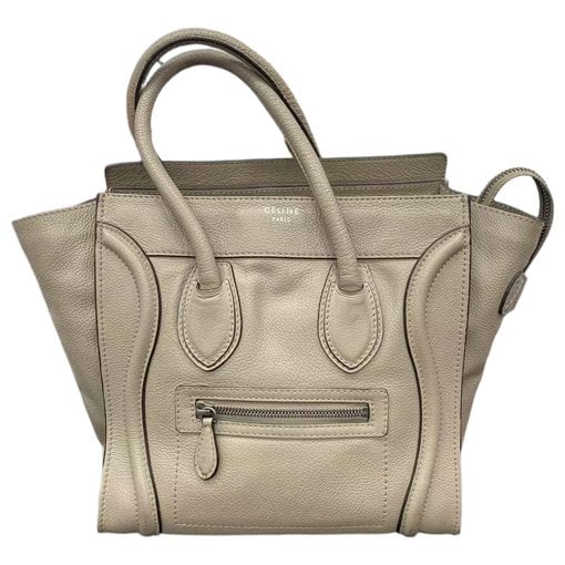 Luggage leather handbag