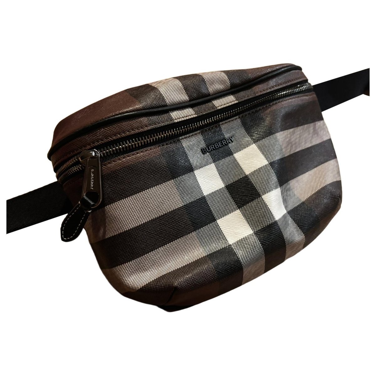 Bum Bag leather clutch bag