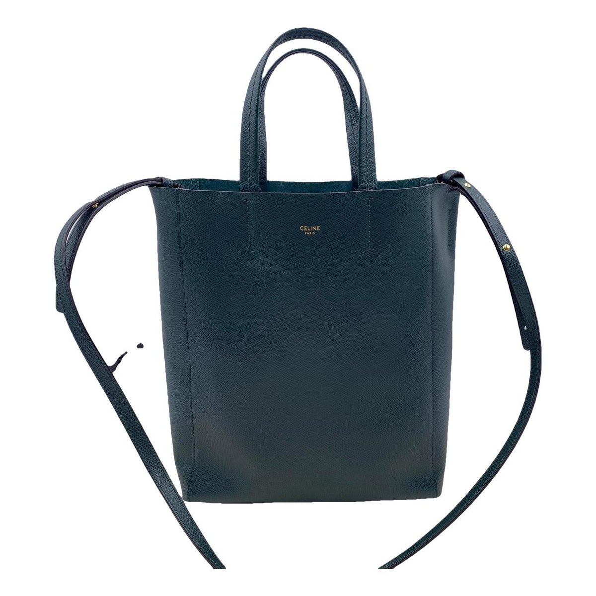 Cabas leather handbag