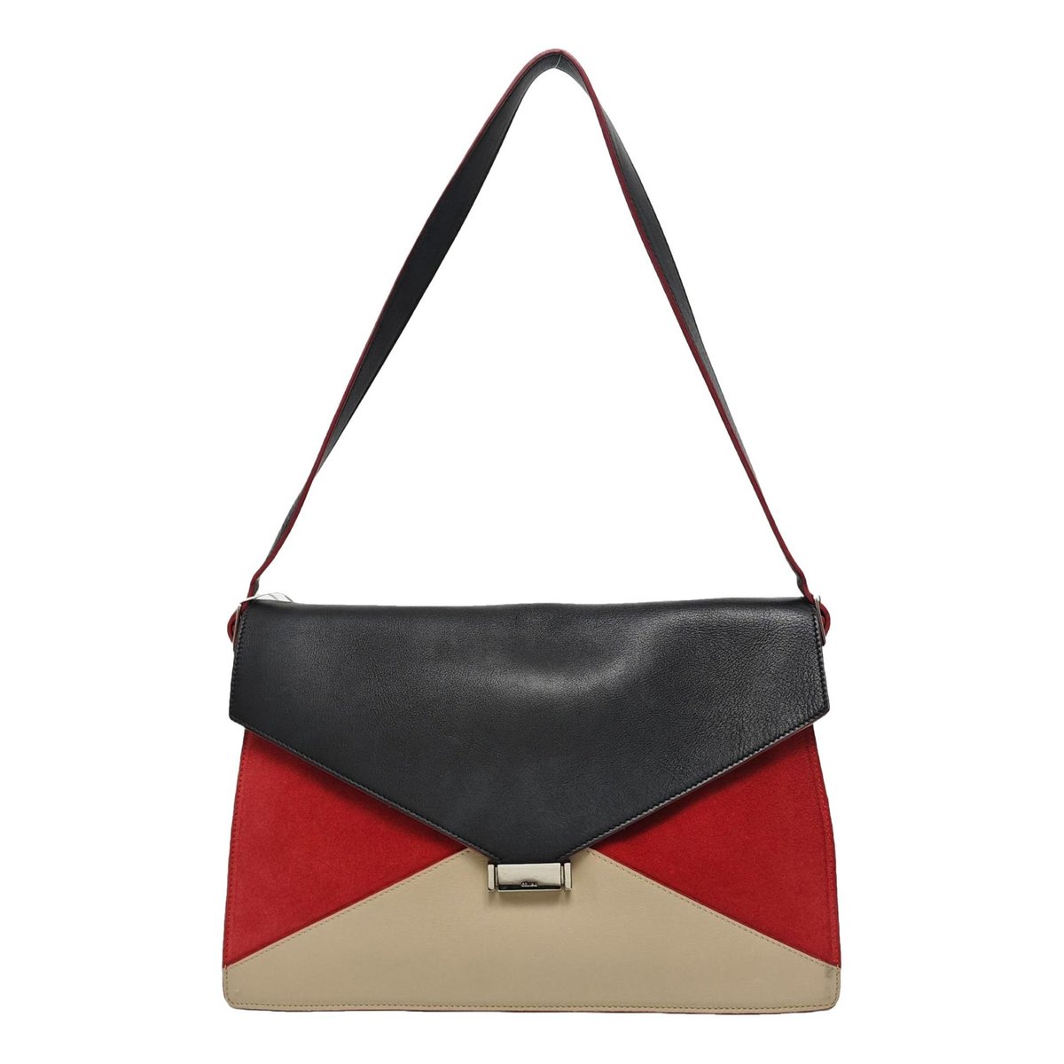 Diamond Clutch leather handbag