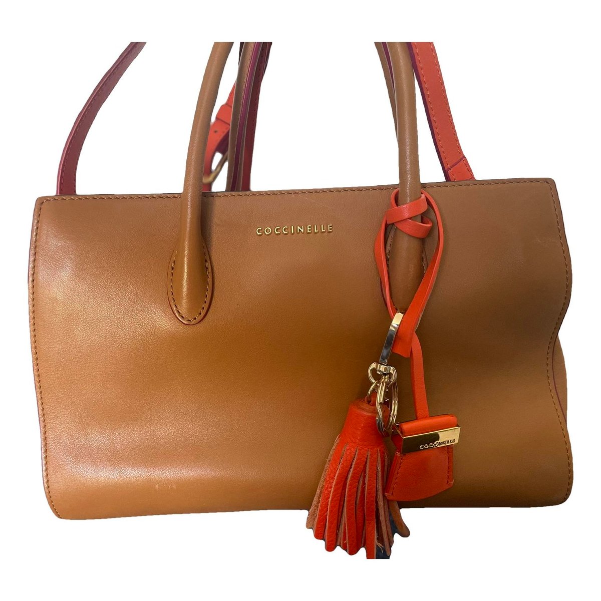 Leather handbag