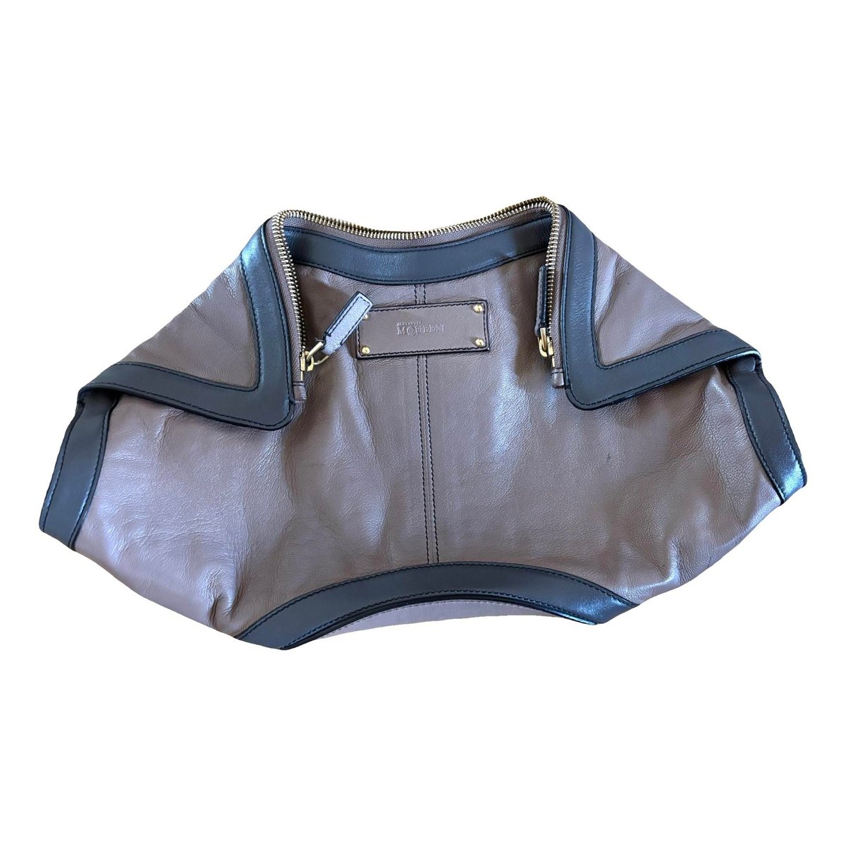 Manta leather handbag
