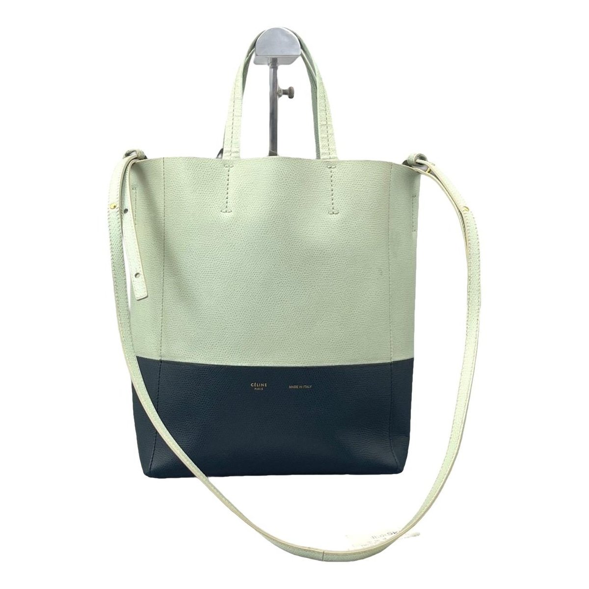 Cabas leather tote