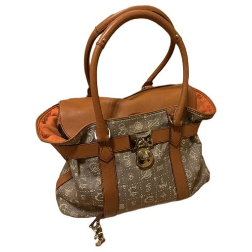 Daligramme leather handbag