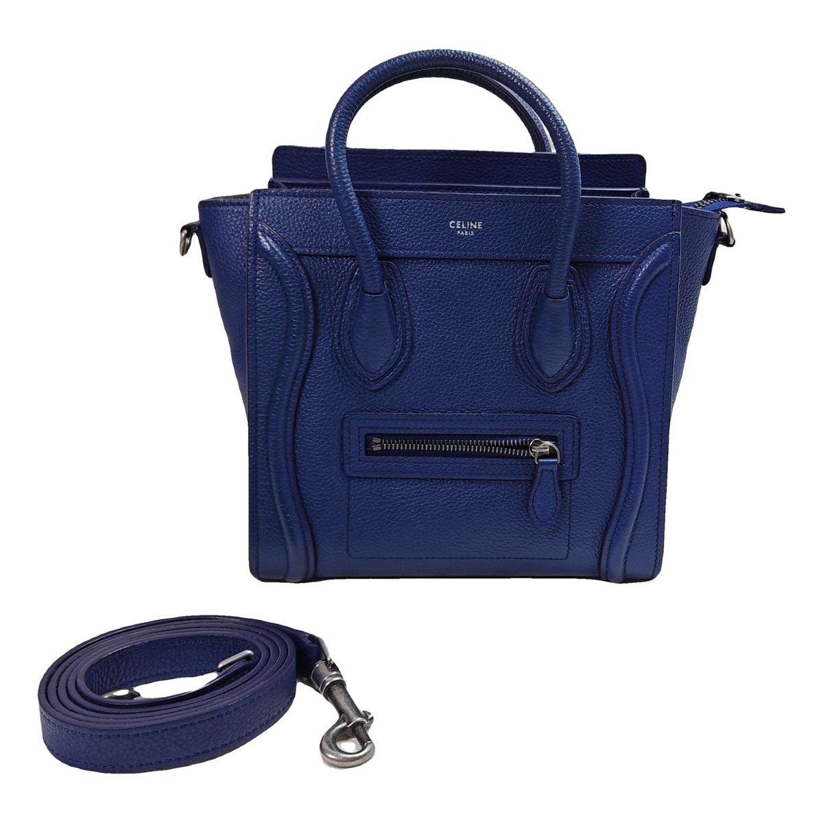 Nano Luggage leather handbag