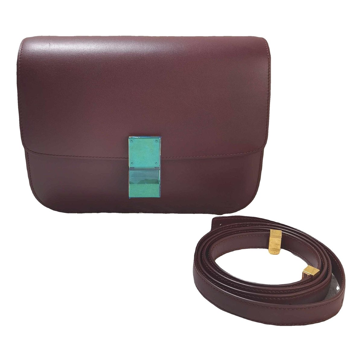 Classic leather handbag