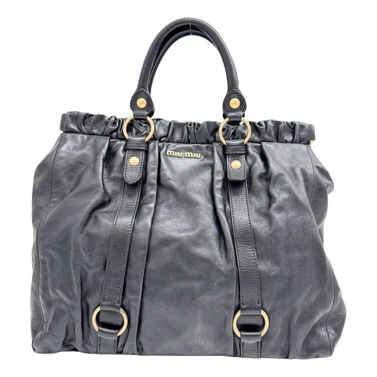 Vitello leather handbag