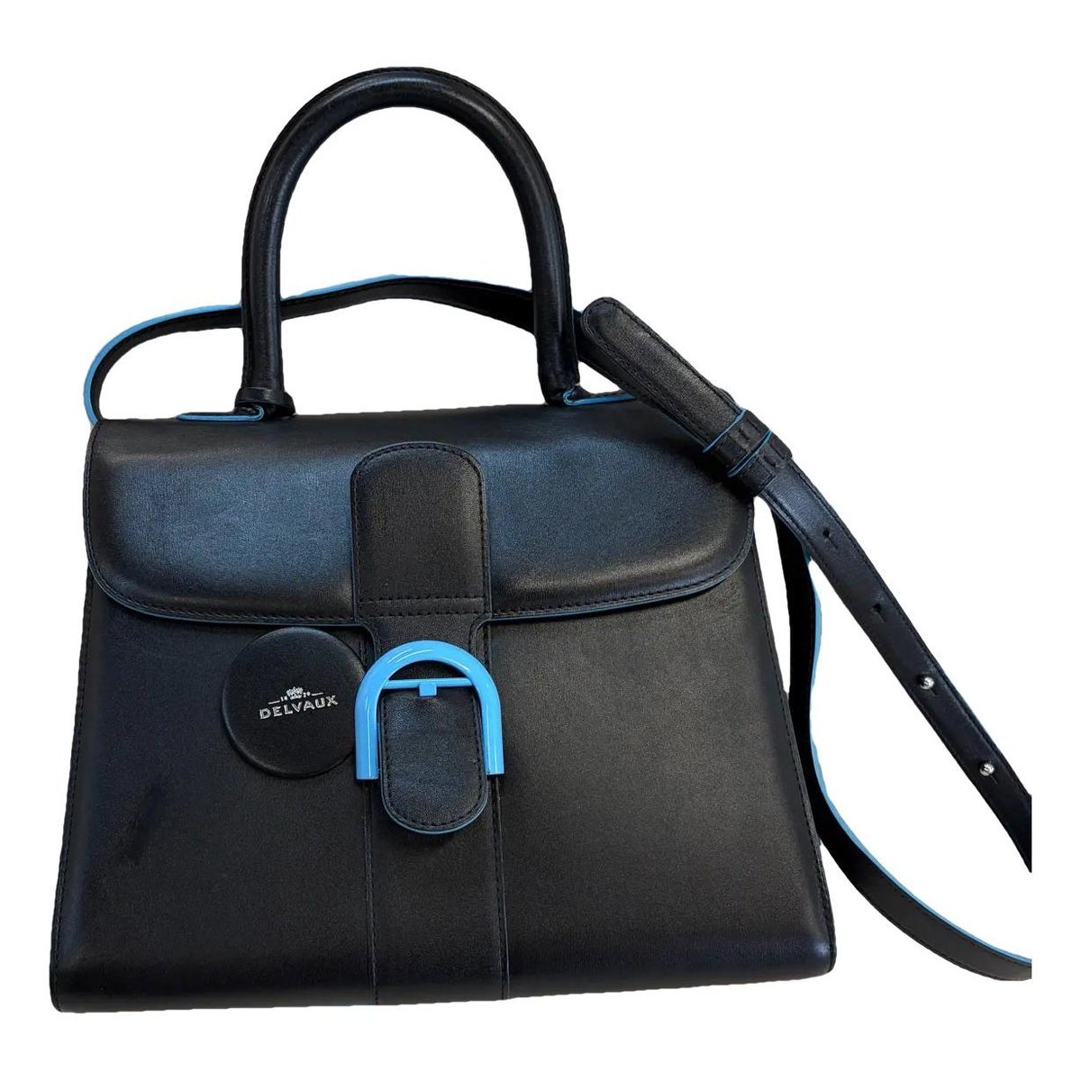 Brillant leather handbag