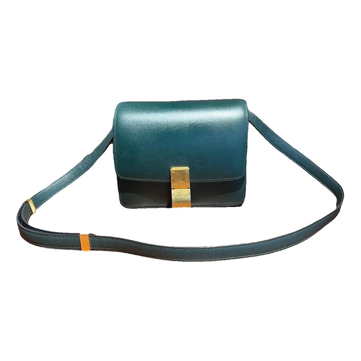 Classic leather crossbody bag