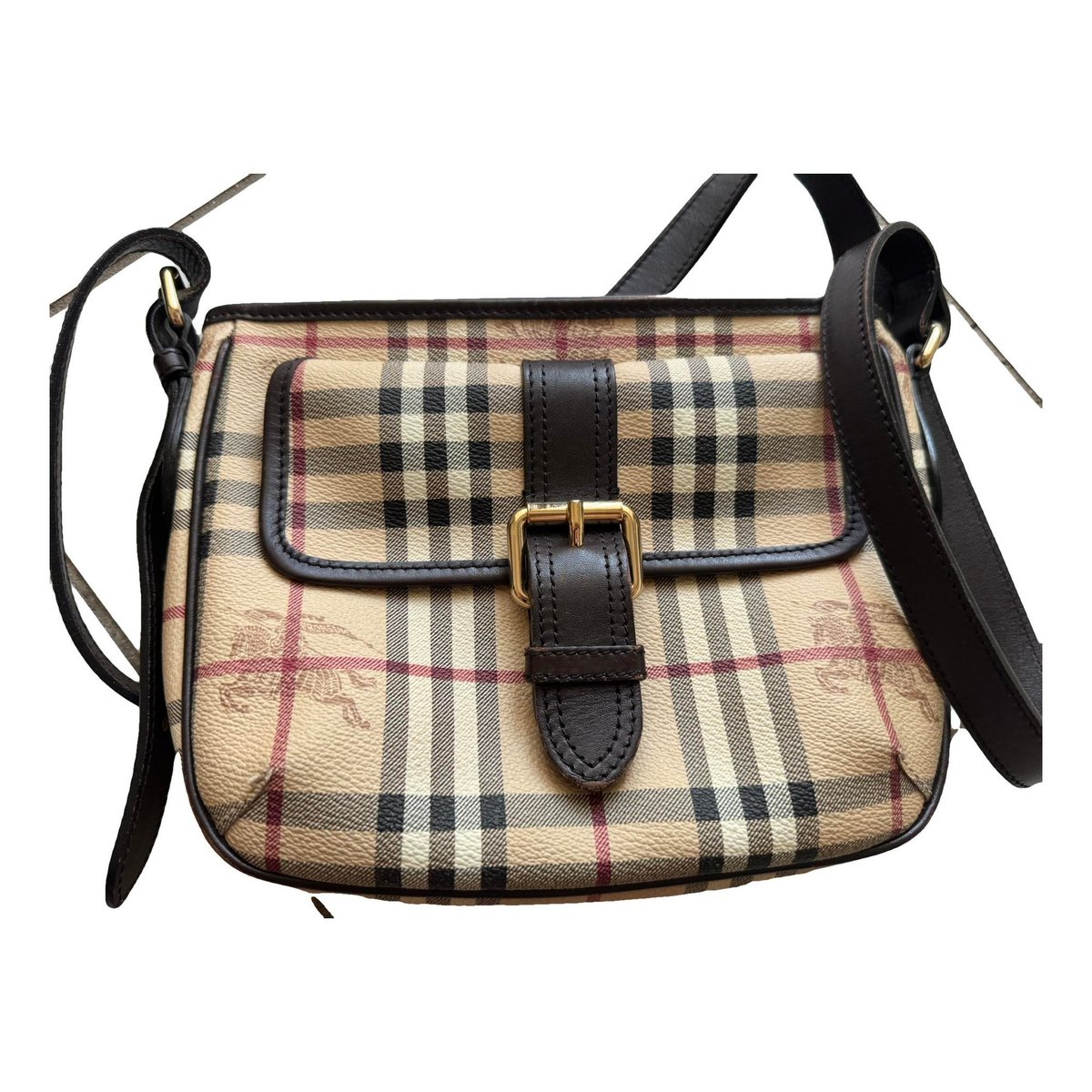 Macken leather crossbody bag