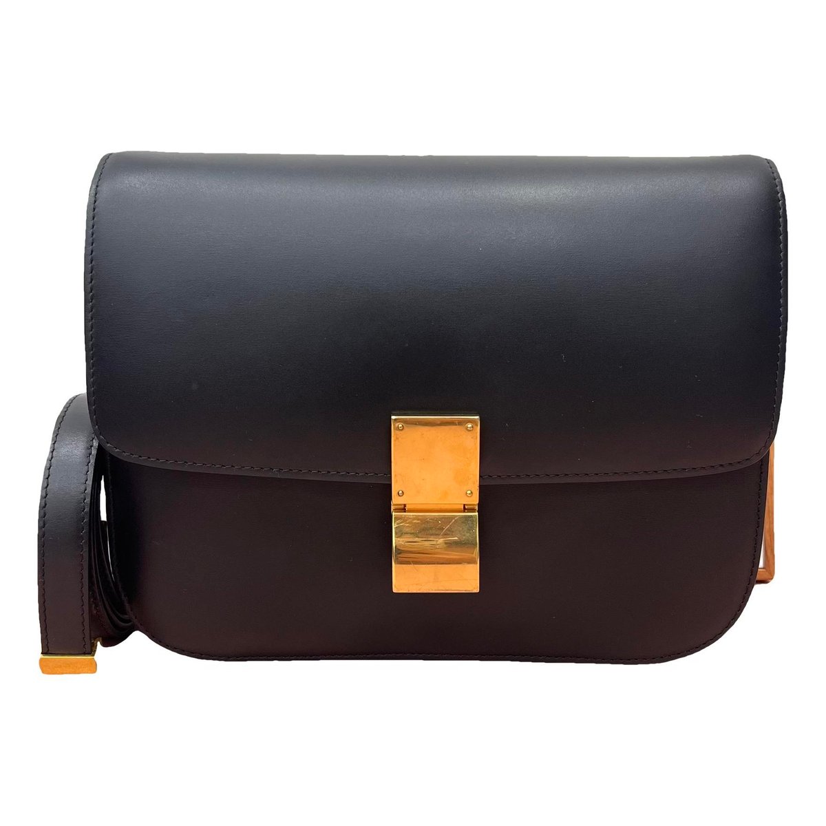 Classic leather handbag