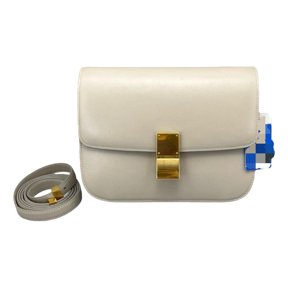 Classic leather crossbody bag