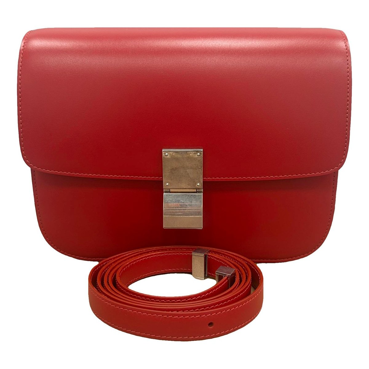Classic leather handbag